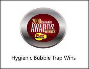 Hygienic Bubble Traps Bubble Award