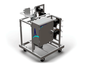 Automated single-use Inline-Dilution-Skid